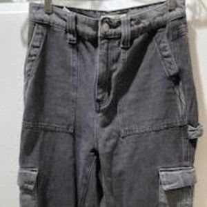 - Pac Sun - Women's Black High Rise Carpenter Pant Sz 27